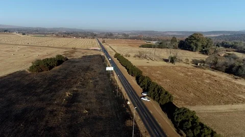 Drone Footage of Hay Fields co Stock Footage 118533728