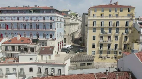 Drone Footage Lisbon Portugal Stock Footage