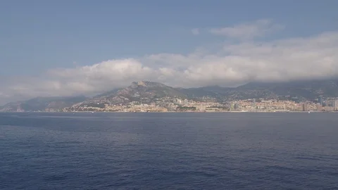 Drone Footage Monaco Ocean 스톡 동영상 82574570