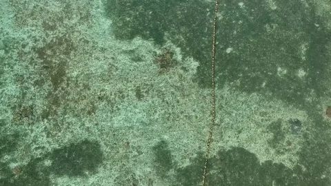Drone footage of the ocean- Stock Footage 128241333