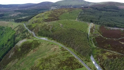 Drone Footage Over Forest Stock Footage 200978487