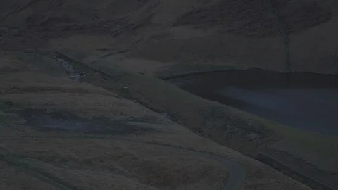Drone Footage over Tarn Stock Footage 104603255