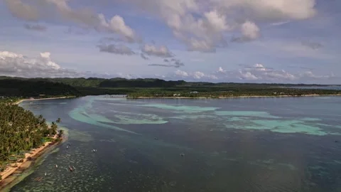 Drone footage of philippines coastline Stock Footage 250355923