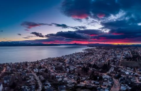 Drone footage Stock Photos