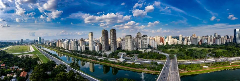 Drone footage Stock Photos