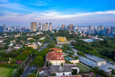 Drone footage Stock Photos