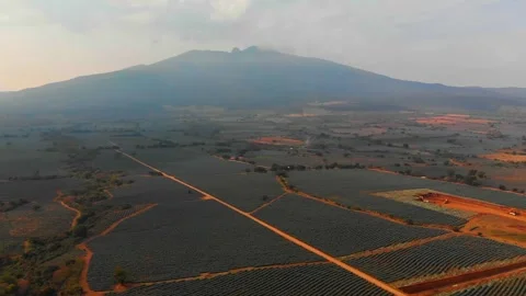 Drone Footage Of An Volcano Stock Footage 197683042