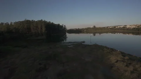 Drone FPV Landscape of Parque da Cidade, Jundiaí, Brazil. 4K 60fps ProRes Video stock 316915506