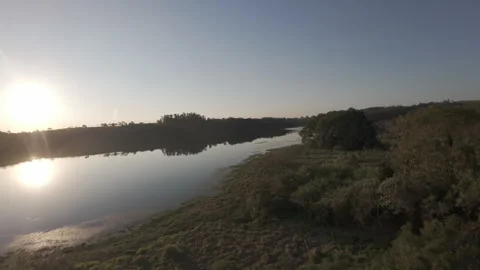 Drone FPV Landscape of Parque da Cidade, Jundiaí, Brazil. 4K 60fps ProRes Video stock 316915528