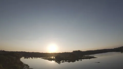 Drone FPV Landscape of Parque da Cidade, Jundiaí, Brazil. 4K 60fps ProRes Video stock 316915625