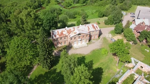 Drone Freeway Lake Old Manor Stock Footage 133822192