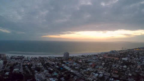 DRONE - FT MYERS BEACH PRE HURRICANE IAN 3 Stock Footage 150333966