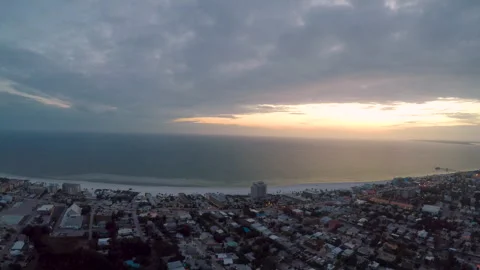 DRONE - FT MYERS BEACH PRE HURRICANE IAN 4 Stock Footage 150334118