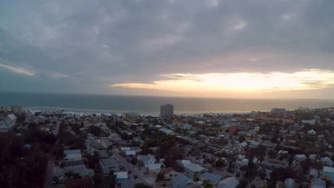 DRONE - FT MYERS BEACH PRE HURRICANE IAN 6 Stock Footage 150334435