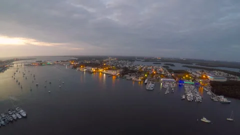 DRONE - FT MYERS BEACH PRE HURRICANE IAN 11 Stock Footage 150334929