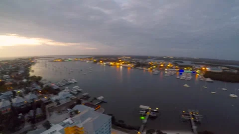 DRONE - FT MYERS BEACH PRE HURRICANE IAN 12 Stock Footage 150334955