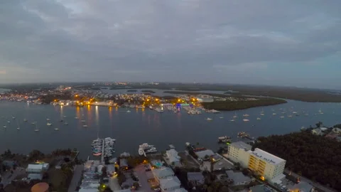 DRONE - FT MYERS BEACH PRE HURRICANE IAN 17 Stock Footage 150335264