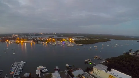 DRONE - FT MYERS BEACH PRE HURRICANE IAN 18 Stock Footage 150335400