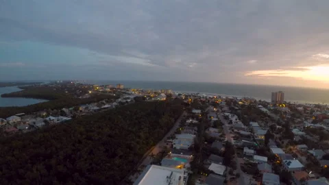 DRONE - FT MYERS BEACH PRE HURRICANE IAN 21 Stock Footage 150335478