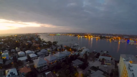 DRONE - FT MYERS BEACH PRE HURRICANE IAN 22 Stock Footage 150335514