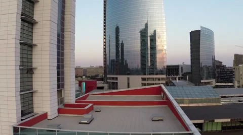 Drone in Garibaldi Place Stock Footage 54118439