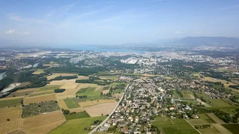 Drone Geneva Stock Photos