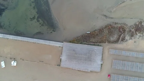 Drone going up Stock Footage 86231199