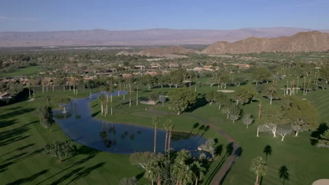 Drone Golf Course 4K 24FPS Stock Footage 134206448