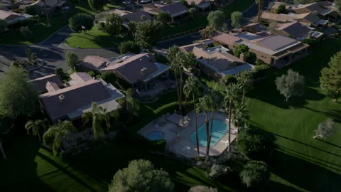 Drone Golf Course 4K 24FPS Stock Footage 134206654