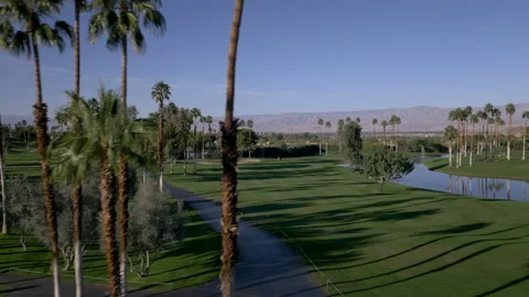Drone Golf Course 4K 24FPS Stock Footage 134207543