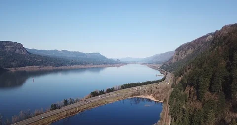 Drone - The Gorge 16 Stock Footage 106445009