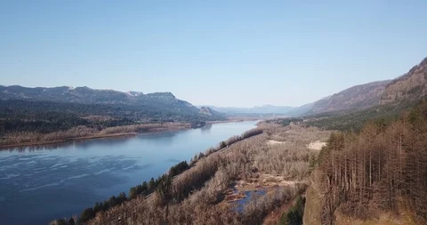 Drone - The Gorge 26 Stock Footage 106429128