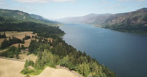 Drone - The Gorge 3 Stock Footage 106441027