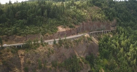 Drone - The Gorge 8 Stock Footage 106443150