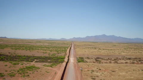 Drone High Vertical Rise at Wall Stock-Footage 63443006