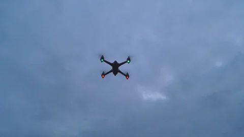 Drone Hovering Stock Footage 95866034
