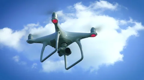 Drone hovers Stock Footage 67408307