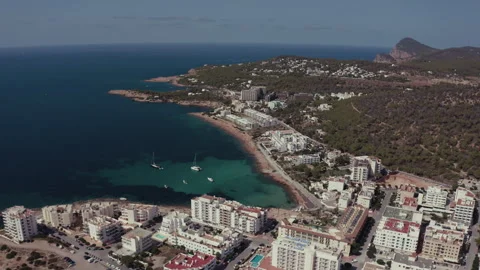 Drone at Ibiza Stock Footage 308419143