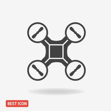 Drone Icon, vector icon eps10. Stock Illustration