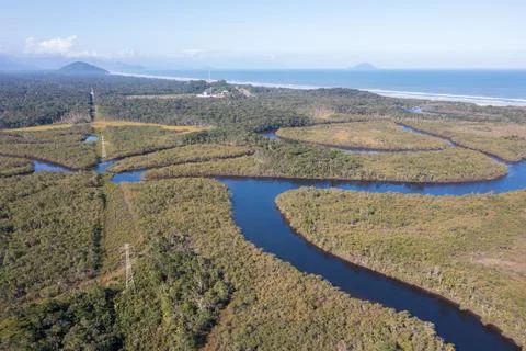 Drone image Stock Photos