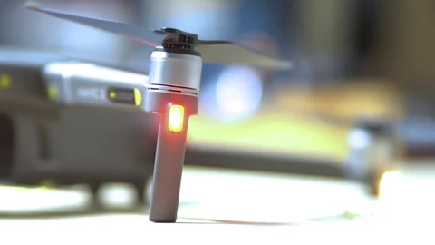 Drone Indicator Lights Stock Footage 121068549