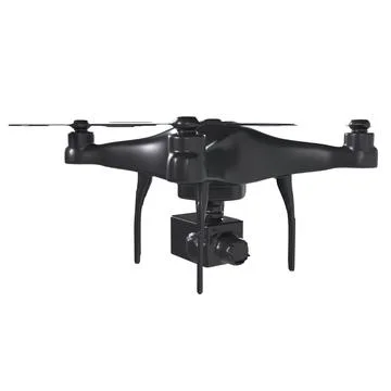 Drone isolated on white background Stock Illustration