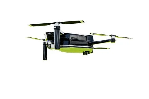 Drone isolated on white Stock Illustration
