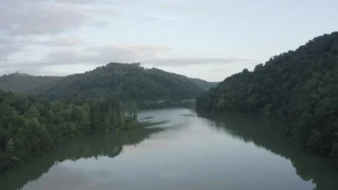 Drone-Lake-01 Stock Footage 244487120