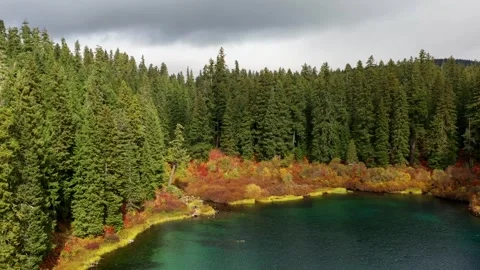 Drone Lake 1 Video stock 249849714