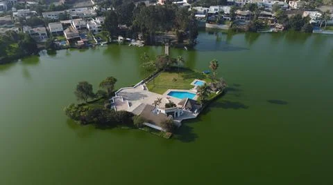 Drone Lake Close up Stock-Fotos