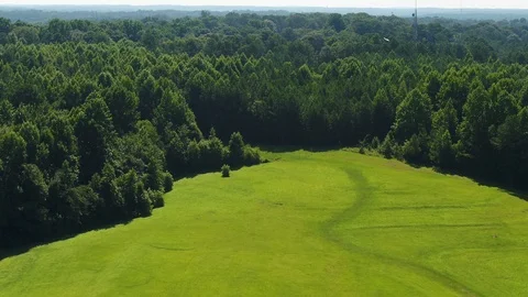 Drone landing Stock Footage