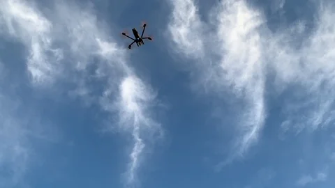 Drone Landing Stock Footage 102959001