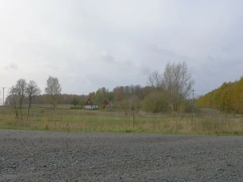 Drone lands and delivers a package Stock Footage 82238481