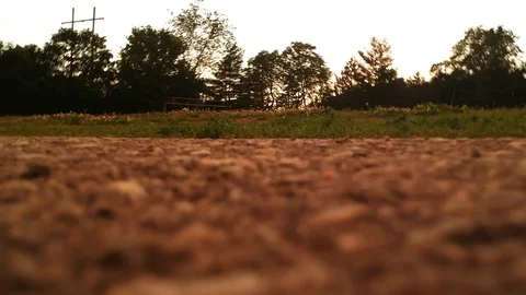 Drone launching into air Stock Footage